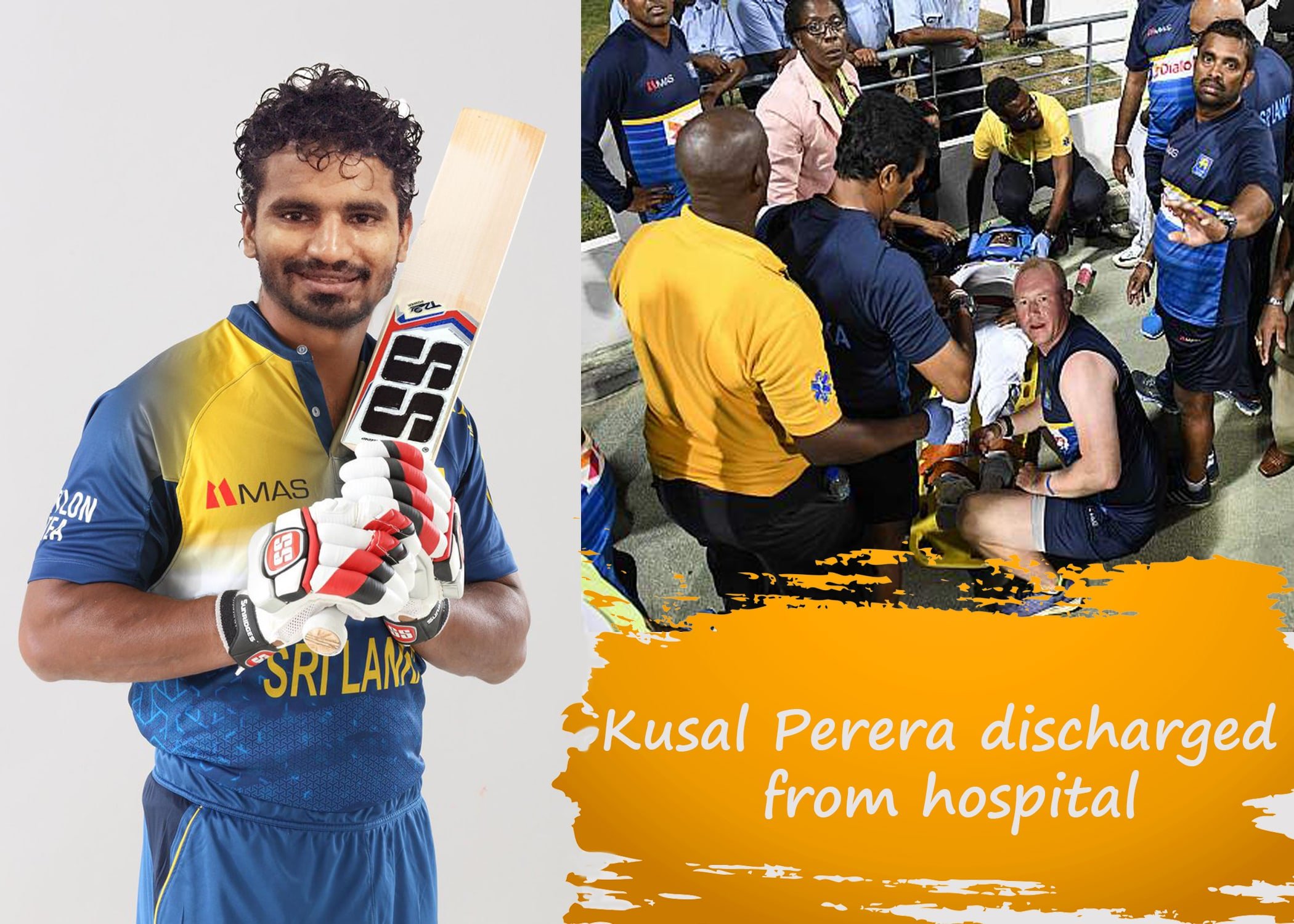 Kusal Perera discharged