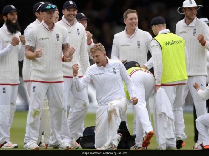 England on 1000th Test