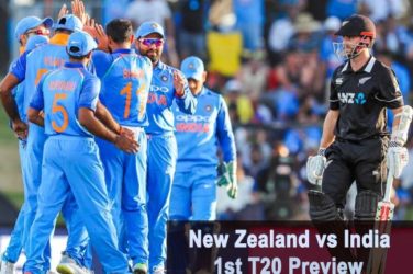 New Zealand vs India 1st T20 Preview