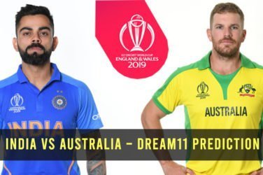 India vs Australia – Dream11 Prediction