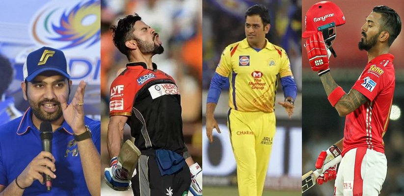 IPL 2020 Team Captains