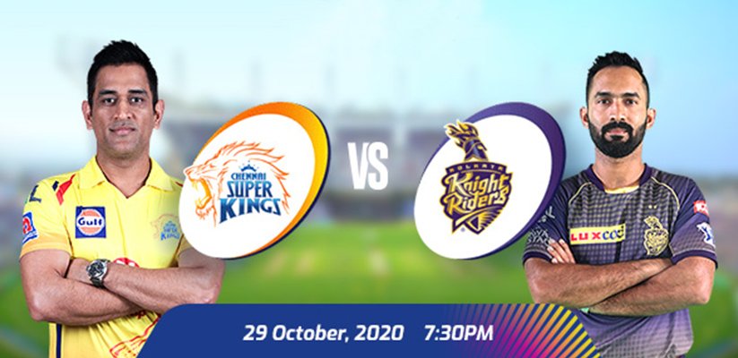 IPL 2020 CSK VS KKR Prediction