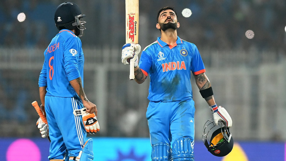 Virat Kohli slams 49th ODI century